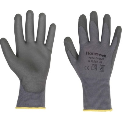North Grey Polyamide Work Gloves Size 10 Polyurethane Coating 2400250-10
