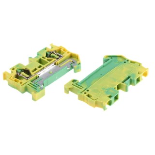 Phoenix Contact ST 4-PE Series Earth Terminal Block Green Yellow 0.08mm²-6 mm² 52A Spring Cage 3031380