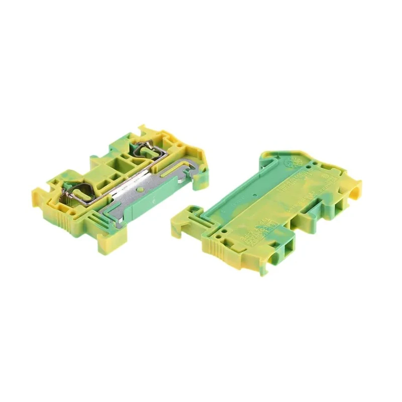 Phoenix Contact ST 4-PE Series Earth Terminal Block Green Yellow 0.08mm²-6 mm² 52A Spring Cage 3031380