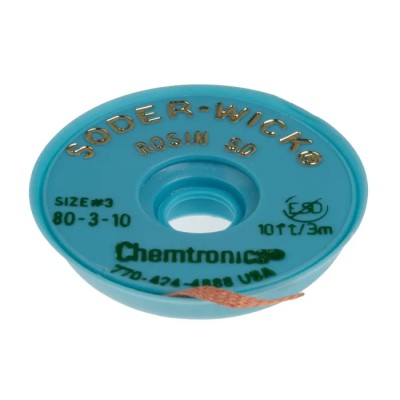Solder Wick 3 m De-Soldering Braid, Width 2mm 80-3-10