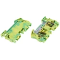 Phoenix Contact ST 6-PE Series Earth Terminal Block 52A, 800V, Spring Cage Termination, 0.2-6 mm² Wire, 1-Level 3031500