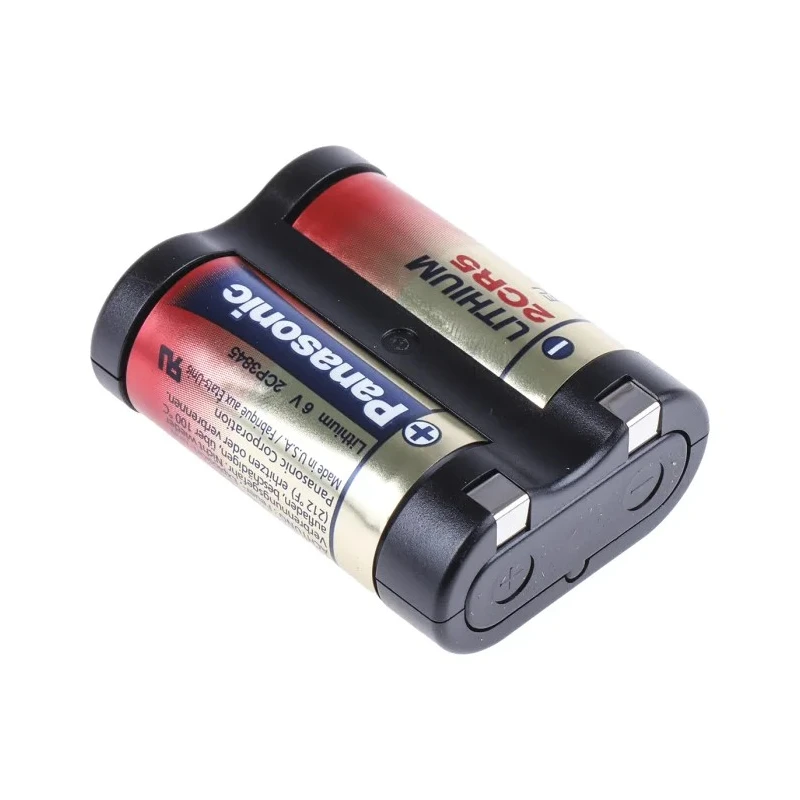 Panasonic Lithium Manganese Dioxide 6 V Camera Battery 1.4 Ah 2CR-5MEP/1B