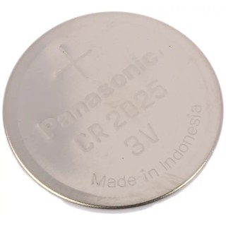 Panasonic CR2025 Lithium Manganese Dioxide Button Battery 3 V 20 mm Diameter CR2025