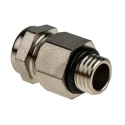 Lapp SKINDICHT Series Cable Gland M8 Nickel Plated Brass Body, IP68, CE Certified 52001880