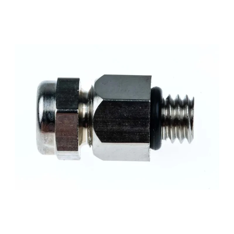 Lapp SKINDICHT Series Cable Gland, M6 Thread Size, Nickel-Plated Brass, IP68 Rated 52001860