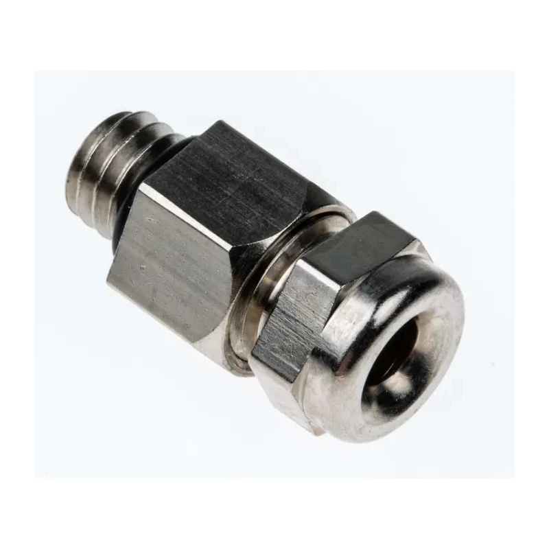 Lapp SKINDICHT Series Cable Gland, M6 Thread Size, Nickel-Plated Brass, IP68 Rated 52001860