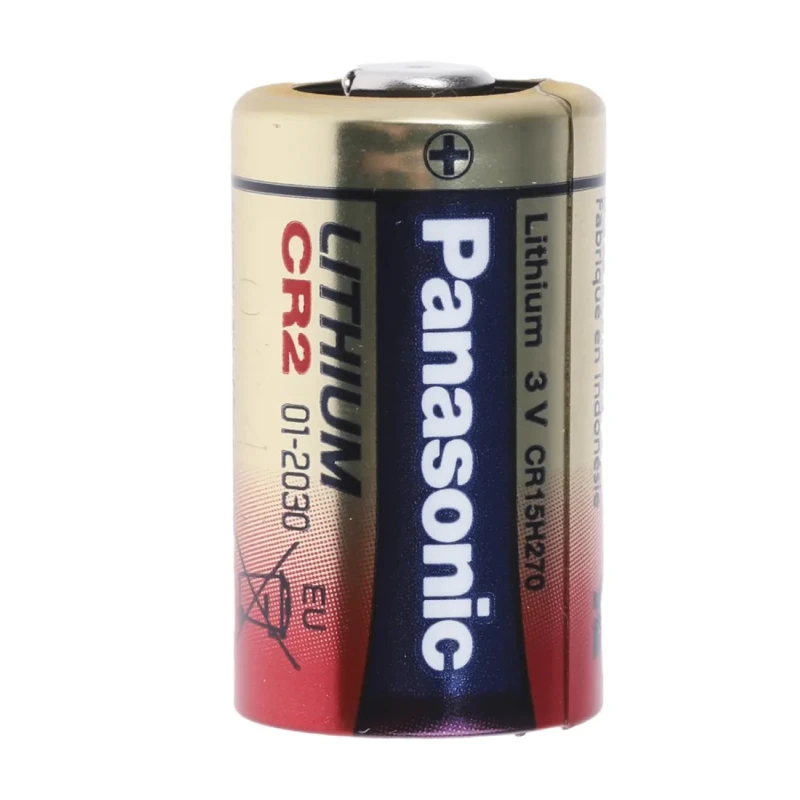Panasonic Lithium Manganese Dioxide 3 V Lithium Speciality Size Battery 850 mAh 5.6 mm CR-2L/1BP