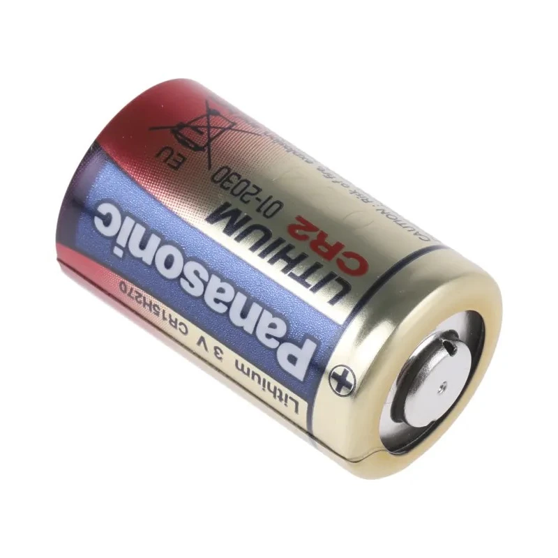 Panasonic Lithium Manganese Dioxide 3 V Lithium Speciality Size Battery 850 mAh 5.6 mm CR-2L/1BP