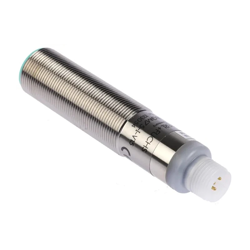 Pepperl + Fuchs Threaded Barrel Ultrasonic Proximity Sensor M18 x 1 85mm Length 500mm Detection, 4 to 20 UB500-18GM75-I-V15