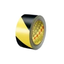 3M Black and Yellow Vinyl Hazard Tape 50mm Width 33m Length 0.14mm Thickness Rubber Adhesive 5702 50mmx33m