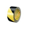3M Black and Yellow Vinyl Hazard Tape 50mm Width 33m Length 0.14mm Thickness Rubber Adhesive 5702 50mmx33m