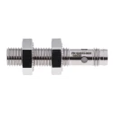 Pepperl + Fuchs Threaded Barrel Inductive Proximity Sensor M8 x 1 Nickel Plated Brass Housing PNP Output 3V NBB2-8GM25-E2-V3