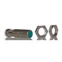 Pepperl + Fuchs Threaded Barrel Inductive Proximity Sensor M12 PNP 36 V dc 4 mm Detection Range NBB4-12GM30-E2-V1