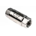 Legris Stainless Steel BSP Non Return Valve, Female Inlet & Outlet, 1/8 in G Outlet, Max Operating Temp 180°C 4890 21 21