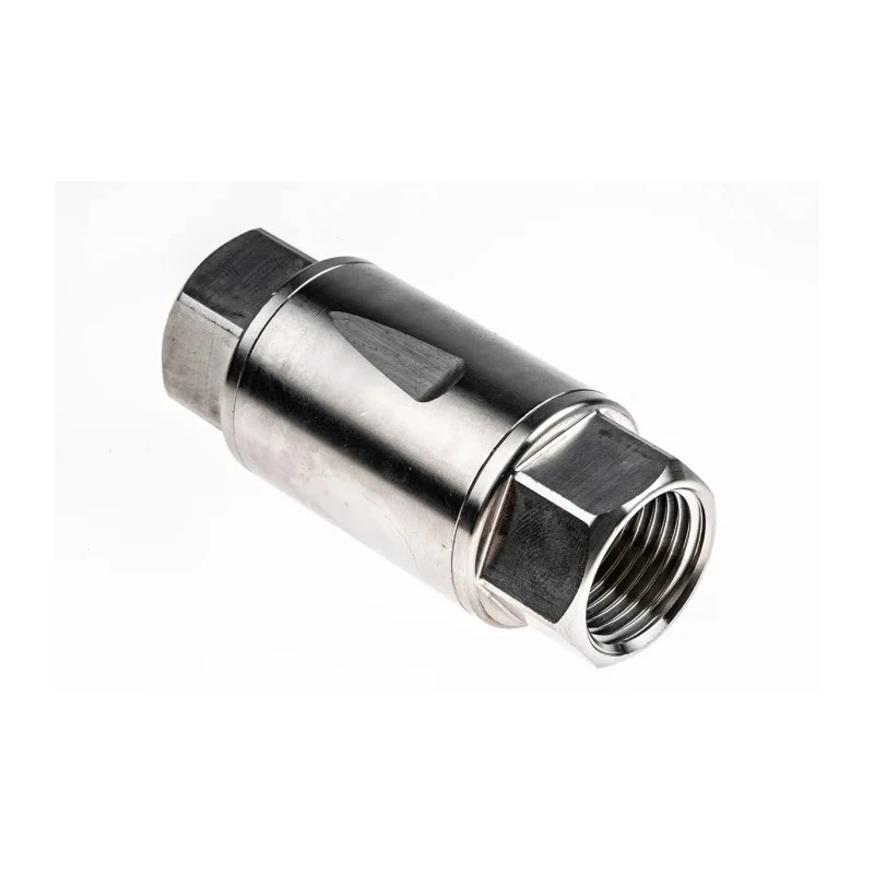 Legris Stainless Steel BSP Non Return Valve, Female Inlet & Outlet, 1/8 in G Outlet, Max Operating Temp 180°C 4890 21 21