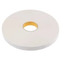 3M Scotch-Mount White Foam Tape 25mm x 66m, 1.1mm Thick, Rubber Adhesive, Double Sided 3M 9536 25mm x 66m