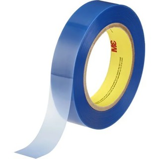 3M Blue Masking Tape 25mm Width x 66m Length Silicone Adhesive Polyester Backing 0.08mm Thickness 8902 25MMX66M