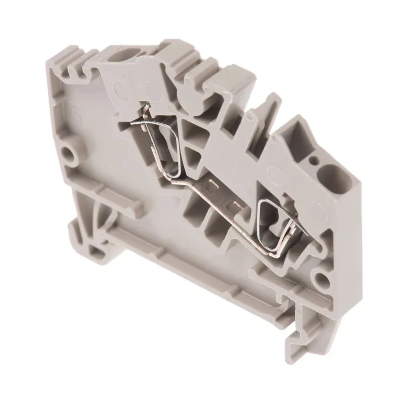 Weidmüller ZDU Series DIN Rail Terminal Block Beige 2.5mm² 24A Clamp 800V 1-Level 1772060000