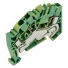 Weidmüller 2-Way ZPE 2.5-2 Earth Terminal Block, 2.5mm² Cable CSA, Clamp Termination, Wemid Housing, 800V, Green 1772090000