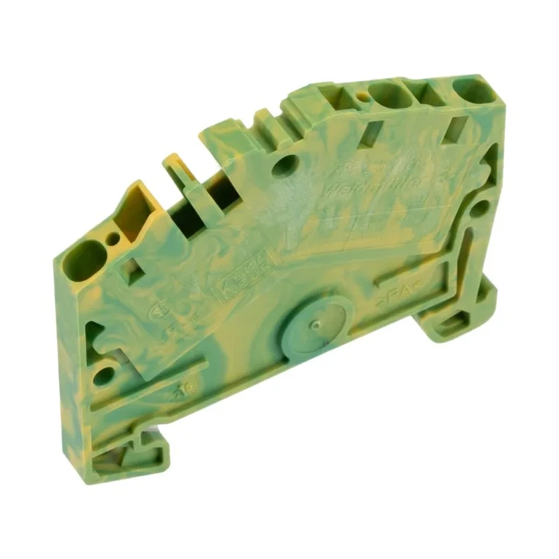 Weidmüller 3-Way ZPE 2.5-2/3AN Earth Terminal Block 2.5mm² 14AWG 26AWG Wire Clamp Wemid Housing 1706090000