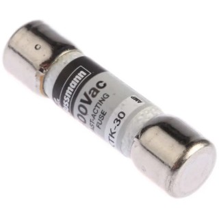 Eaton Melamine Cartridge Fuse 30A 600V AC Fast Acting 10 x 38 mm KTK-30