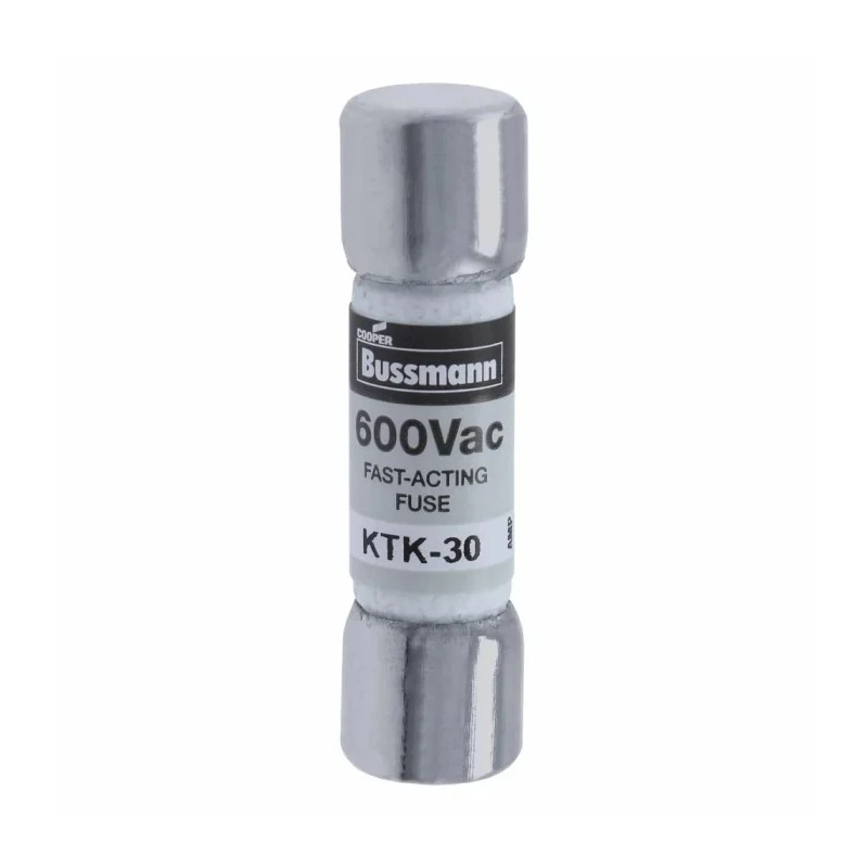 Eaton Melamine Cartridge Fuse 30A 600V AC Fast Acting 10 x 38 mm KTK-30