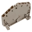 Weidmüller ZDU Series DIN Rail Terminal Block Beige 2.5mm² 1-Level Clamp 1706060000
