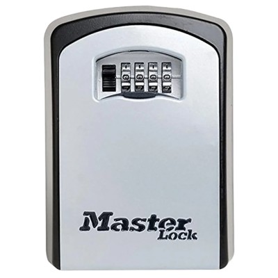 Master Lock Key Lock Box Wall Mount Zinc 146mm x 105mm x 51mm 5403EURD