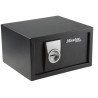Master Lock Solid Steel 10L Keyed Screw Hotel Safe with 2 Steel Live-Locking Bolts X031ML