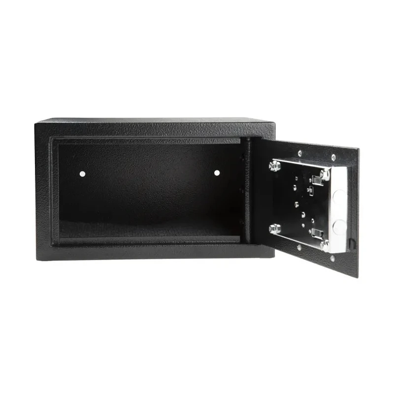 Master Lock Solid Steel 10L Keyed Screw Hotel Safe with 2 Steel Live-Locking Bolts X031ML