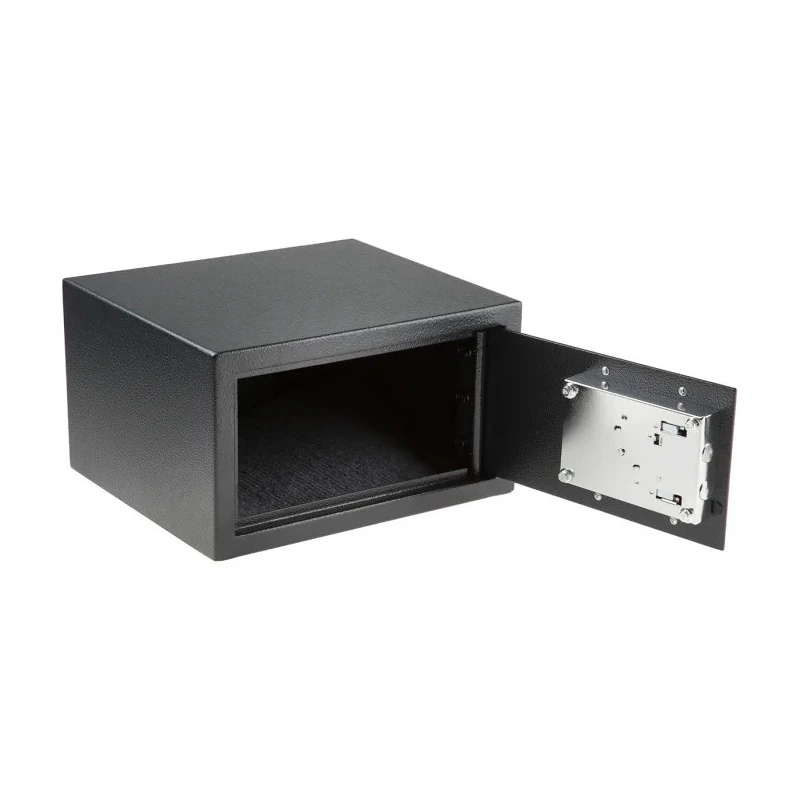 Master Lock Solid Steel 10L Keyed Screw Hotel Safe with 2 Steel Live-Locking Bolts X031ML