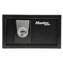 Master Lock Solid Steel 10L Keyed Screw Hotel Safe with 2 Steel Live-Locking Bolts X031ML