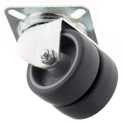 Tente Swivel Castor 70 kg Load Capacity 50 mm Polyamide Wheel Zinc Chromated Pressed Steel Frame 2970PJO050P40