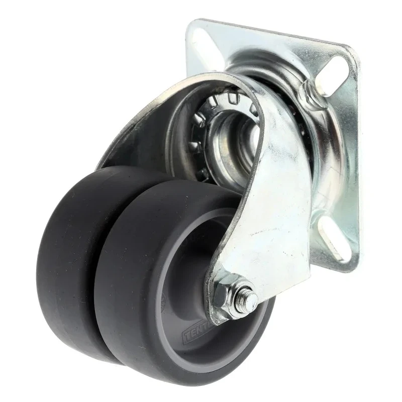 Tente Swivel Castor 70 kg Load Capacity 50 mm Polyamide Wheel Zinc Chromated Pressed Steel Frame 2970PJO050P40