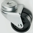 Tente Swivel Castor, 70 kg Load Capacity, 50 mm Diameter, Polyamide Wheel, Pressed Steel Frame Zinc 2970UOO050P30-10