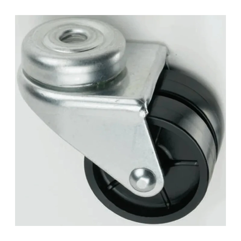 Tente Swivel Castor, 70 kg Load Capacity, 50 mm Diameter, Polyamide Wheel, Pressed Steel Frame Zinc 2970UOO050P30-10