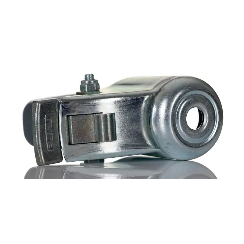 Tente Swivel Castor with 75 mm Rubber Wheel, 75 kg Load Capacity, Ball Bearing Hub, Polypropylene Hub 2477PJP075P30-11