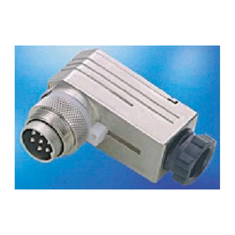 Amphenol Industrial signalmate C091 4 Pole Right Angle M16 DIN Plug 5A 300V IP67 Screw-On Cable Male/Female C09131K0041002