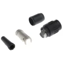 Amphenol Industrial 8 Pole Straight M16 DIN Socket Cable Female Screw Mating 5A 100V AC IP40 T3528501
