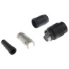 Amphenol Industrial 8 Pole Straight M16 DIN Socket Cable Female Screw Mating 5A 100V AC IP40 T3528501