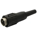 Amphenol Industrial C 091 B 8 Pole Straight M16 DIN Plug, DIN 45326, 5A, 100V AC, IP40, Screw Termination T3524501