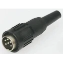 Amphenol Industrial C 091 B 7 Pole Straight M16 DIN Plug, DIN 45329, 5A, 100V AC, IP40, Screw, Cable Male T3444501