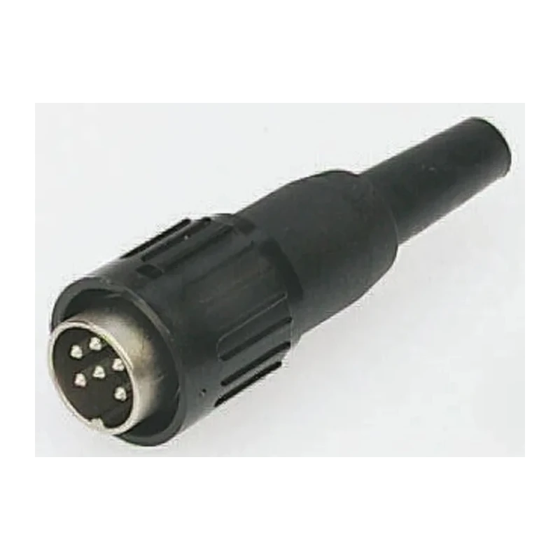 Amphenol Industrial C 091 B 7 Pole Straight M16 DIN Plug, DIN 45329, 5A, 100V AC, IP40, Screw, Cable Male T3444501