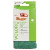 Velcro Green Hook & Loop Tape, 12mm Width x 380mm Length, 0.3mm Thickness, Polypropylene Material EC60252
