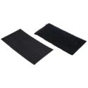 Velcro Black Heavy Duty Hook & Loop Tape 50mm x 100mm, Pre-Cut, Max Operating Temp 90°C EC60239