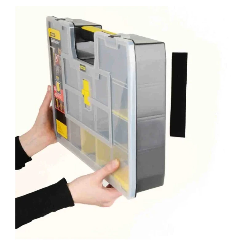 Velcro Black Heavy Duty Hook & Loop Tape 50mm x 100mm, Pre-Cut, Max Operating Temp 90°C EC60239