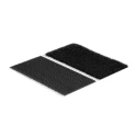 Velcro Black Heavy Duty Hook & Loop Tape 50mm x 100mm, Pre-Cut, Max Operating Temp 90°C EC60239