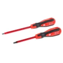 RS PRO Phillips, Pozidriv, Slotted Standard Screwdriver Set 8-Piece 459-3966