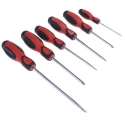 RS PRO Pozidriv, Slotted Standard Screwdriver Set, 6-Piece 459-3944