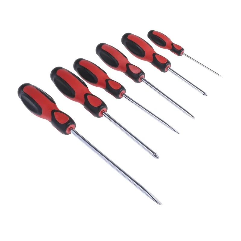 RS PRO Pozidriv, Slotted Standard Screwdriver Set, 6-Piece 459-3944